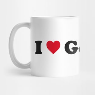 I Love Georgia Mug
